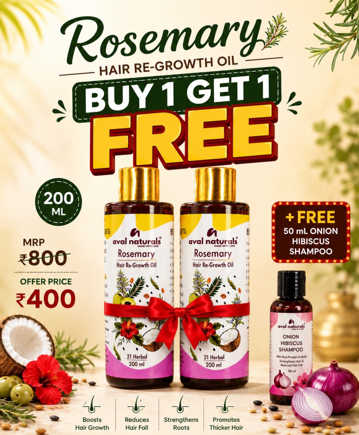 Rosemarry Hair Oil