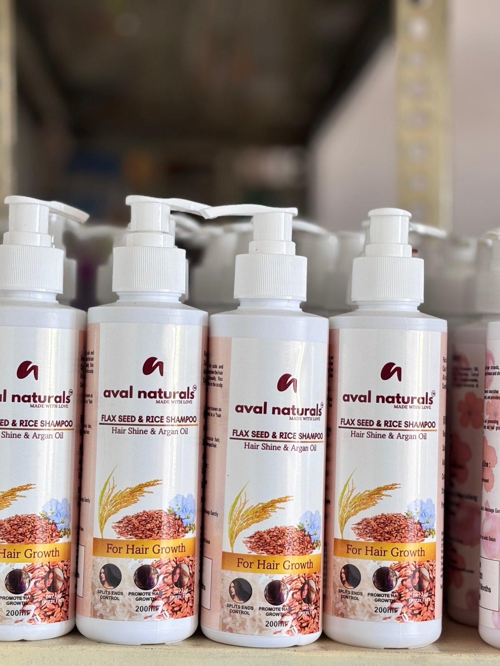 Flaxseed Rice Protein Shampoo - Image 3