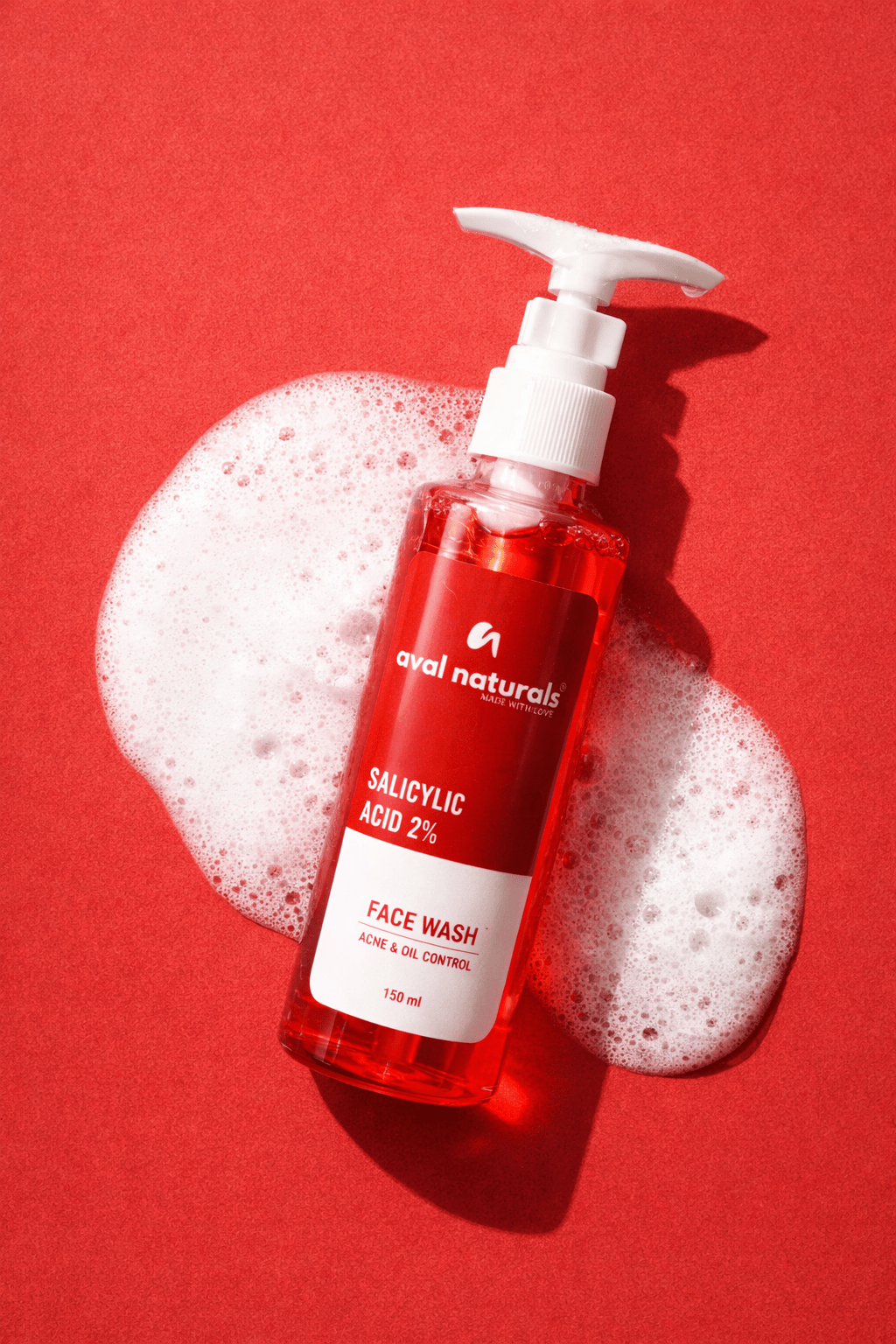Salicylic acid face wash