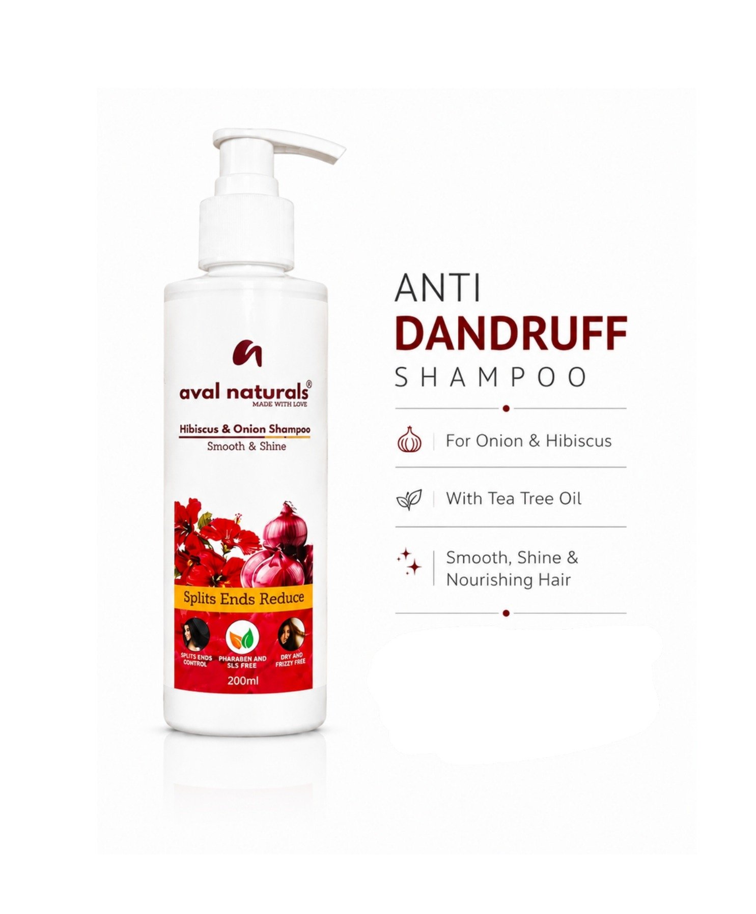 Onion Hibiscus shampoo