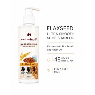 Flaxseed Rice Protein Shampoo
