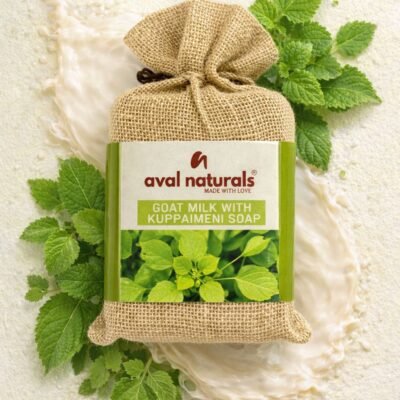 Goat milk with kuppaimeni Soap