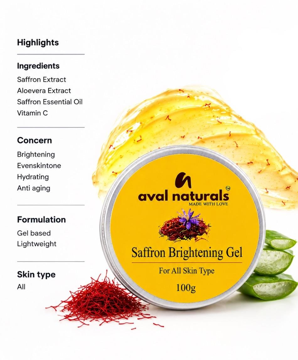 Saffron Skin Brightening Gel - Image 2