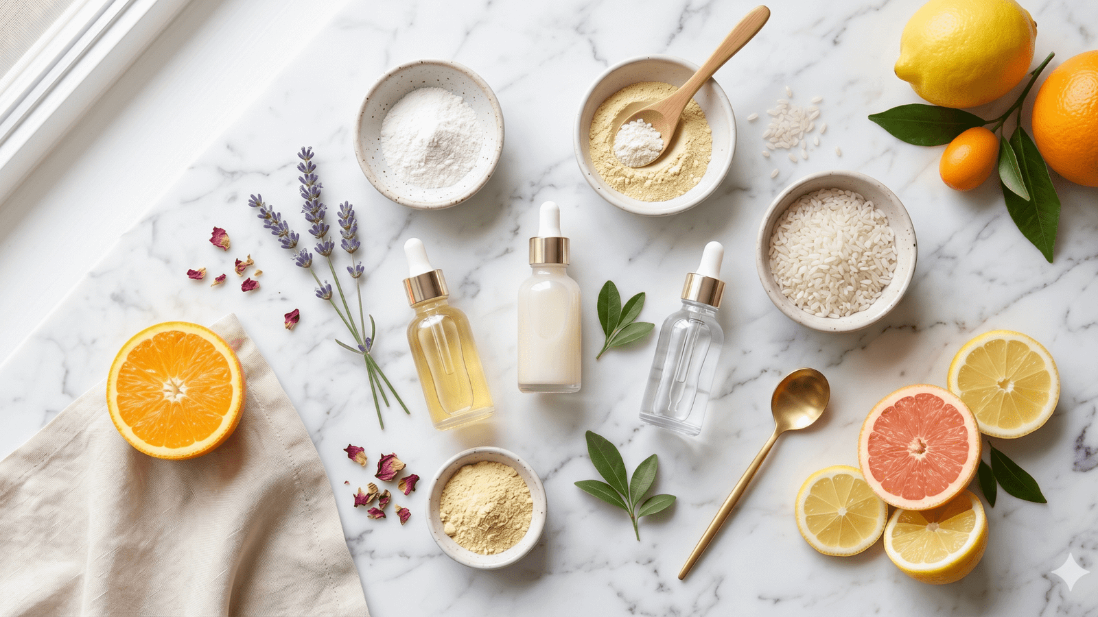 Skin whitening ingredients skincare products