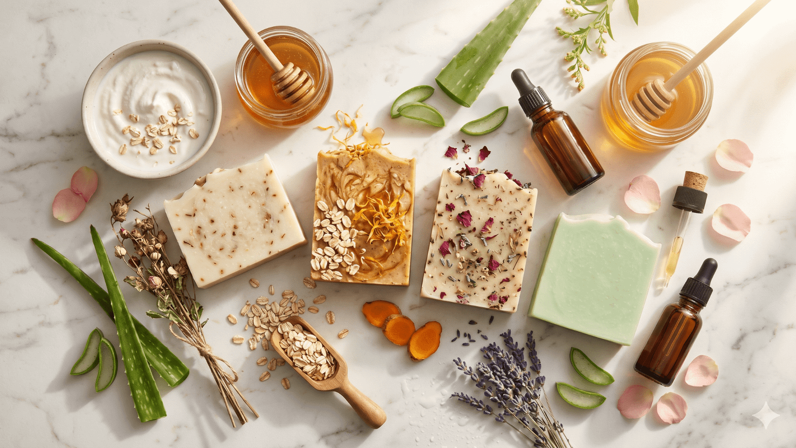Goat milk soap for skin