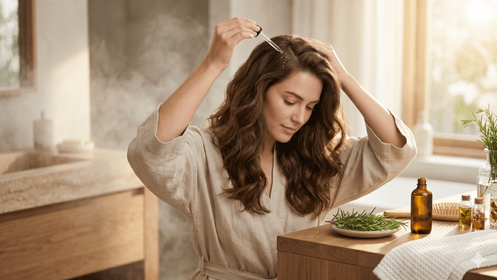 How to use rosemary oil for hair growth routine